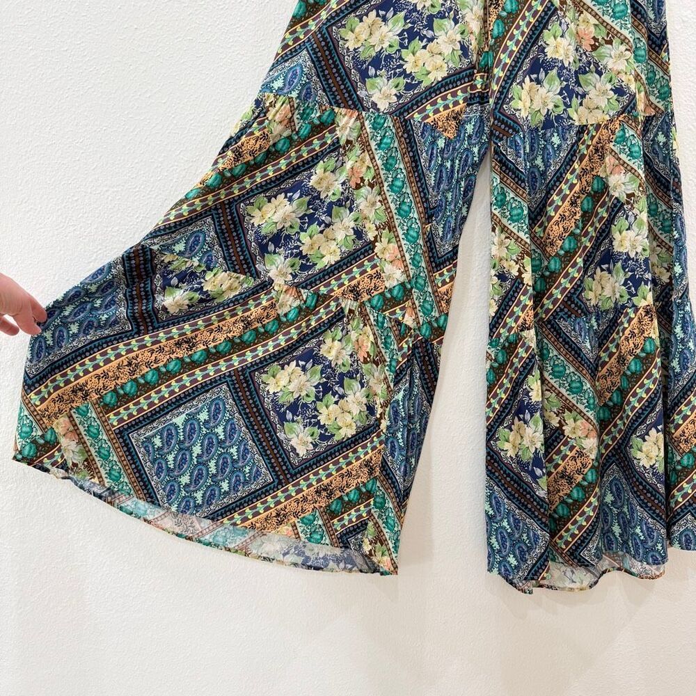 Johnny Was 'Rivera' Patchwork-Print Tiered Wide-L… - image 4